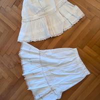 Sottogonne in pizzo ricamati vintage