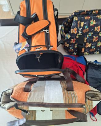 Trasportino borse e vestiti  cani piccola taglia