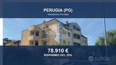 Immobile in asta di 72 m² con box auto a Perugia