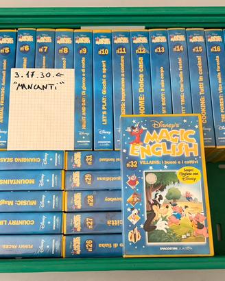 Disney Magic English VHS - DeAgostini