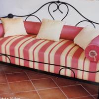 Divano in ferro battuto