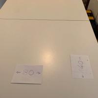 Tavolo da cucina bianco allungabile 