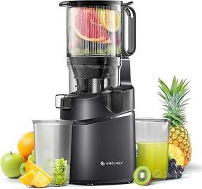 AMZCHEF Spremiagrumi automatico all-in-one, 250 W