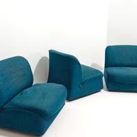 3 poltrone Afra & Tobia Scarpa per Cassina