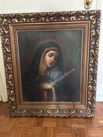 Quadro religioso "MATER DOLOROSA" Spagna 18 secolo