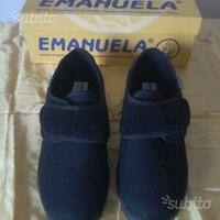 Pantofole antiscivolo con apertura a strappo n.38