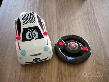 Chicco Fiat 500 macchina telecomandata con volante