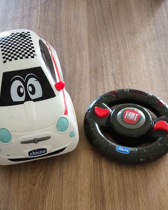Chicco Fiat 500 macchina telecomandata con volante