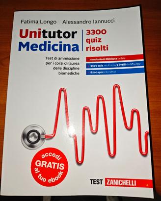Unitutor Medicina 3300 Quiz - Longo (Zanichelli)