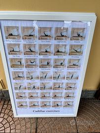 POSTER PILATES CON CORNICE
