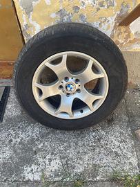 Cerchione+ gomme bmw x3