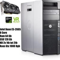 Computer Gaming HP Z620 Asus Gtx 1080 8gn