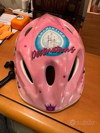 Casco rosa bici bambina Disney Princess