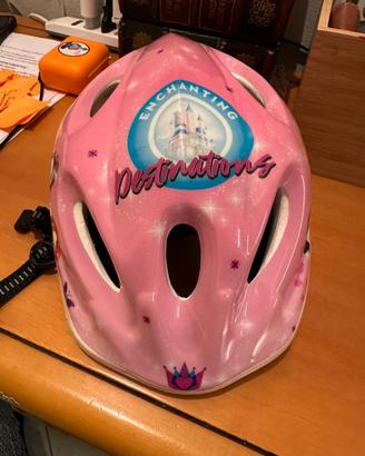 Casco rosa bici bambina Disney Princess