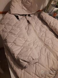 vendoi cappotto beige 