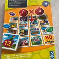 Bingo con i numeri gioco Learn +Fun
