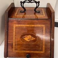 ANTICO PORTA CARBONE INGLESE 1800