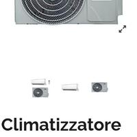 Condizionatore inverter, 9000 btu con unità estern