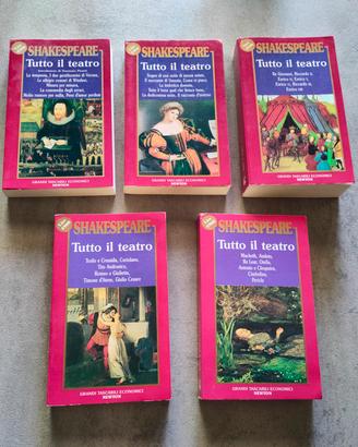 Cofanetto Collezione Shakespeare Tutto il Teatro