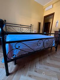 GIROLETTO MATRIMONIALE FERRO BATTUTO