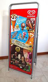 Insegna listino prezzi ALGIDA 2025 tabella bar