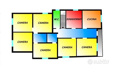 Appartamento indipendente con 6 camere a Spinea