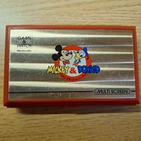 Nintendo Mickey & donald game &watch