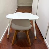 Tavolo nuvola e sedia