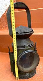 Lanterna Ferrovia Ww2 Con Marchio 1944