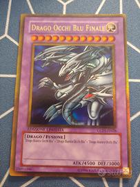 Drago Occhi Blu Finale GLD1-IT028 Rara Oro