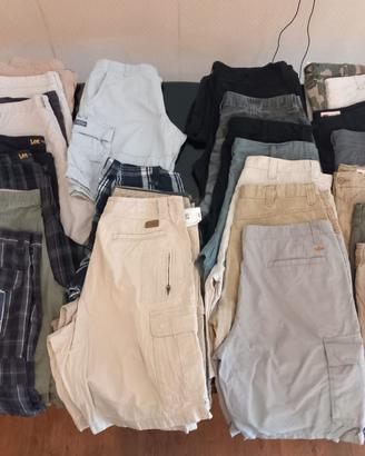 40 PANTALONCINI/SHORT DA UOMO WRANGLER,  LEE,....
