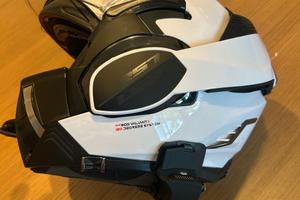 Casco LS2 Valiant II XXL Bianco Metallizzato 