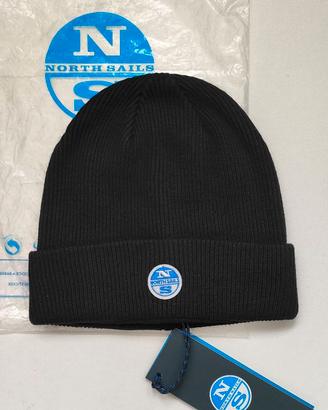 Berretto North Sails Unisex Nero. Nuovo.