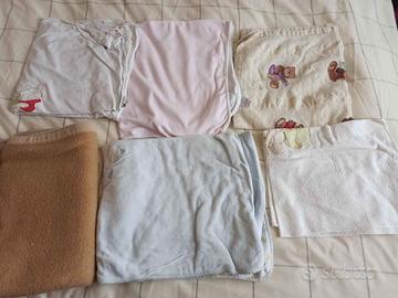 Coperte, trapunte per lettino