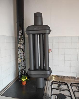 Scambiatore per stufa a legna