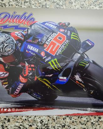 poster fabio Quartararo 20 Misano MWC Yamaha