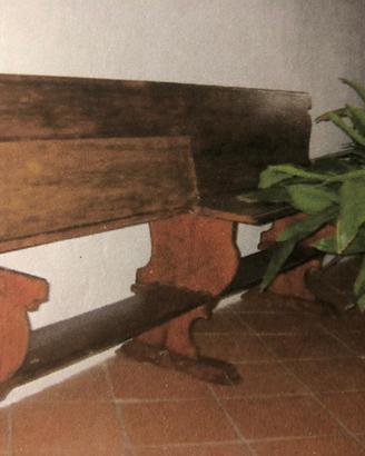 Panca in pioppo