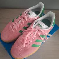 Scarpe Adidas Gazelle Bold Platform Pink/Green
