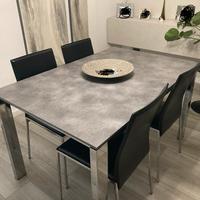 Tavolo Calligaris rettangolare allungabile + sedie