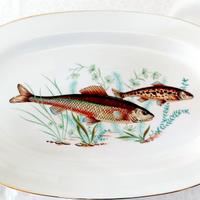 Servizio di piatti da pesce decorato Richard Ginor