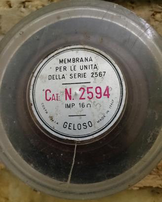 membrana per tromba autocarro 