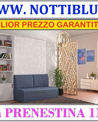 Letto a Scomparsa DOLLY Vert. 1p&1/2 by Notti Blu