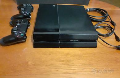 playstation 4 ps4 fat 500gb 2 controller dualshock