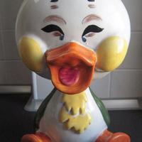 Papero grande salvadanaio ceramica (vintage)