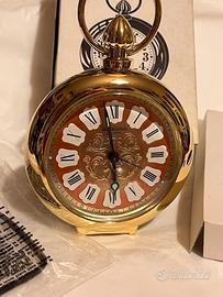 SVEGLIA VINTAGE BLESSING DORATA NEW IN BOX 70