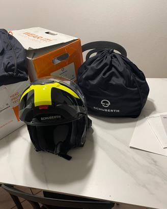 Coppia di caschi Schuberth C3 Pro Sestante Yellow