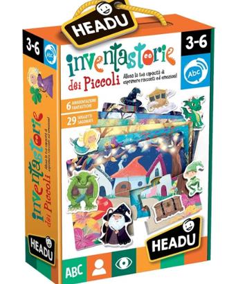 Inventastorie dei Piccoli Headu gioco 3-6 anni