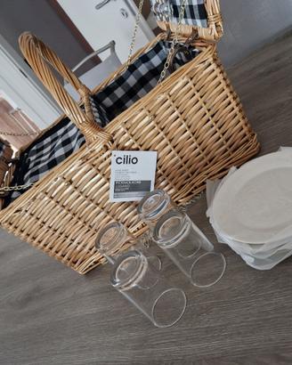 Cestino PIC-NIC - Cilio Lugano