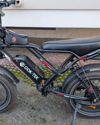 Bici elettrica, 1500 W,  75 km autonomia e biposto