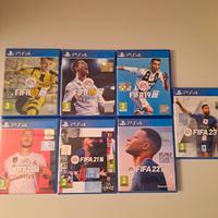 Collezione completa fifa 17-23 PS4.